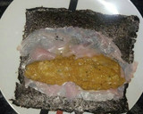 Foto del paso 1 de la receta: Rollito de alga nori con puré de calabaza