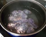 Foto del paso 10 de la receta Timbal de borraja y limón con patatas moradas y beicon!!!