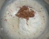 Foto langkah ke 1 dari resep Flaxseeds Ubi Ungu Swirl Sourdough Bread.