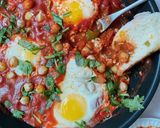 Shakshuka 鷹嘴豆番茄北非燉蛋_夏卡蘇卡的食譜步驟5照片