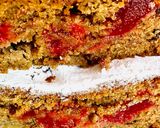 Foto del paso 6 de la receta: 🥮TORTA🥮 DE HARINA INTEGRAL CON 🍎MANZANA🍎 Y DULCE DE 🥭MEMBRILLO ROJO🥭