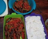 Foto langkah ke 2 dari resep Balado ikan sepat terong hijau dan pete.