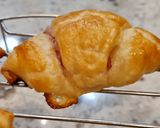 Foto del paso 4 de la receta Croissant de jamón York y queso mozzarella