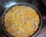 Foto del paso 4 de la receta: Berenjenas rellenas de carne picada y setas al ajillo
