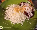 A picture of step 1 of Poha E Bahar.
