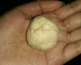 A picture of step 2 of Gulab jamun.
