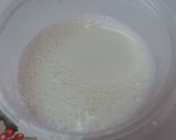 A picture of step 1 of Fruit Custard.