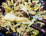 Hình bước làm 4 của món Măng xào lòng gà