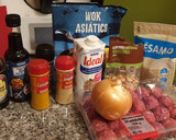 Foto del paso 1 de la receta: Albóndigas a la crema asiática