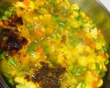 A picture of step 2 of Vegan mixed veggies curry.