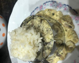 Foto del paso 7 de la receta: Arroz con champiñones y huevo frito