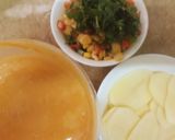 A picture of step 1 of Quick corn and potato fritters (one batter)😊.