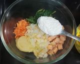 Foto langkah ke 3 dari resep Omelet Sayur.