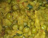 A picture of step 1 of Cabbage paratha.
