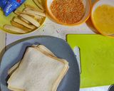 Foto langkah ke 1 dari resep Roti Tawar Goreng Pisang Cokelat.