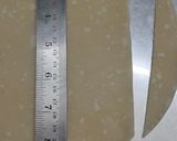 A picture of step 5 of Samosa strip sheets.