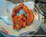 Foto del passaggio 5 della ricetta Pollo fritto con salsa di cipolle e indivia grigliata
