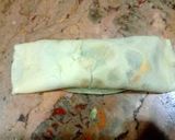 A picture of step 3 of Egg vegetable Roll.