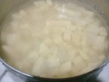 Queso de papa  (Queso vegano)