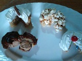 Muffins de pochoclo, de Bon o Bon, Rocklets y Chocotorta