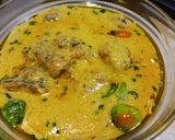 A picture of step 5 of Karhi pakora.