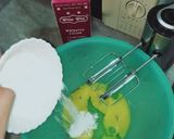 A picture of step 1 of Basic vanilla sponge.