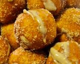 Foto del paso 7 de la receta: Buñuelos de yogur con crema de chocolate