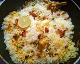 হায়দ্রাবাদী চিকেন কাচ্চি বিরিয়ানি (Hyederabadi kacchi biryani recipe in Bengali) রেসিপি ধাপ - 3 ছবি