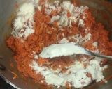 A picture of step 4 of Gajar ka halwa.