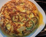 Foto del paso 5 de la receta: Tortilla de papas y calabacín