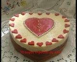 Foto del paso 8 de la receta Tarta de tres chocolates para San Valentín