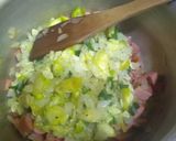 Foto del paso 6 de la receta: Zapallitos rellenos con salchichas.👩🏼🍳💯☺️
