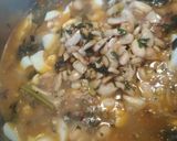 Foto del paso 12 de la receta Potaje de garbanzos trufados con kale