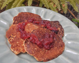 Foto del paso 3 de la receta: Pancakes de zanahoria y naranja saludables/fitness