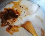 A picture of step 4 of Rajasthani Mini cheela raita.