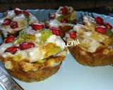 A picture of step 7 of Baked Farali Basket Chat.