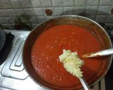 A picture of step 8 of Tomato dry curry.