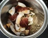 A picture of step 2 of Crispy Suran fry.