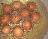 A picture of step 3 of Gulab jamun.
