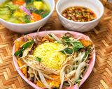 Hình bước làm 5 của món Cơm Gà Hội An Dã Chiến