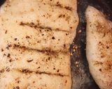 A picture of step 4 of Garlic bread.