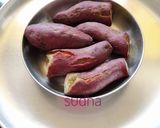 रताळ्याची स्वादिष्ट जिलबी (ratalyachi jalebi recipe in marathi) रेसिपी स्टेप 1 फोटो 