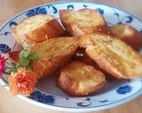 Hình bước làm 5 của món BÁNH MÌ nướng bơ sữa bằng NCKD