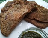A picture of step 5 of Ragi uttapam for healthy weight loss recipe.