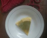 Foto langkah ke 8 dari resep 29. Pie Matcha Panggang Teflon #RabuBaru.