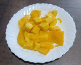 Foto del paso 1 de la receta: Crema fría de mango