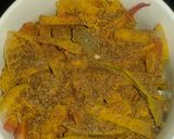 A picture of step 5 of Gajar muli achar.