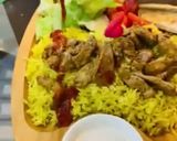 A picture of step 7 of Halal Guys Chicken & Rice Platter ❤️.