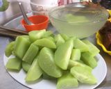 Hình bước làm 3 của món Susu luộc