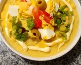 Foto del paso 6 de la receta: 🇵🇪 Causa peruana de atún 🐟 con salsa huancaína
